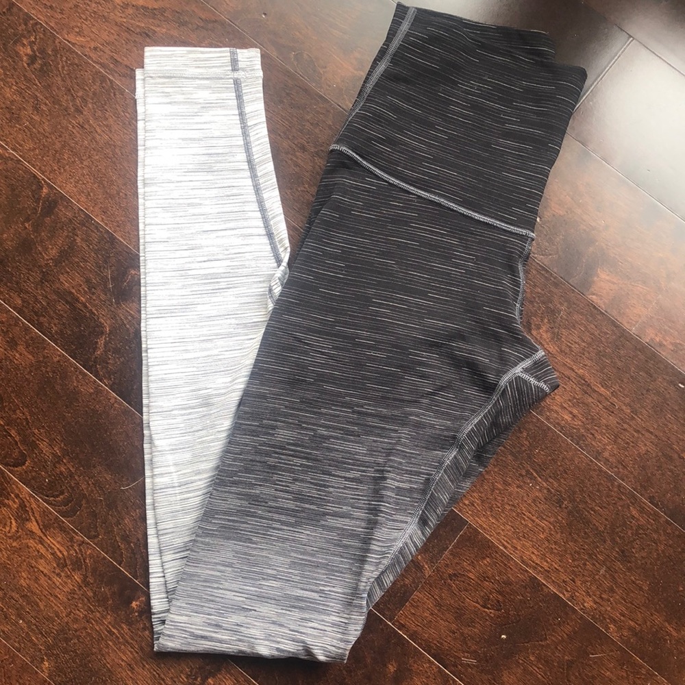 Lululemon wunder under hi-rise tight ombré